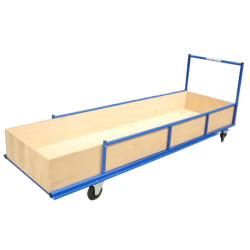 CHARIOT HAIES SCOLAIRE EPSAVEC COFFRE POUR RANGEMENT MATERIEL