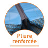 MODULE MOUSSE GYMNASTIQUE INCLINÉ REPLIABLE 200X60X50/10CM -DIMASPORT