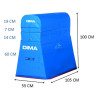 CHEVAL DE SAUT EN MOUSSE DE GYMNASTIQUE 105x55x100cm - DIMASPORT