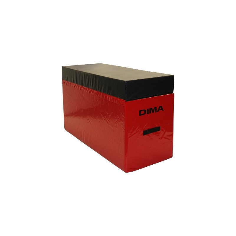 MAXI PLINTH DE GYMNASTIQUE 2 ÉTAGES 170X70X100CM - DIMASPORT