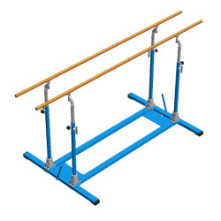 BARRES PARALLELES DE GYMNASTIQUEA POSER