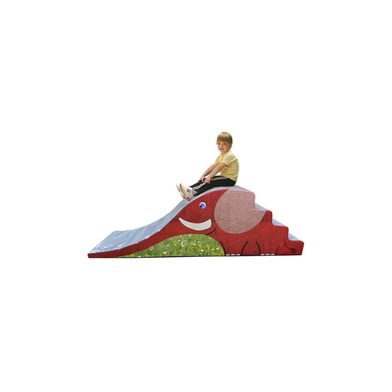  FOAM TOBOGGAN FOR CHILDREN ELEPHANTGLISSE 200X65X60CM - DIMASPORT