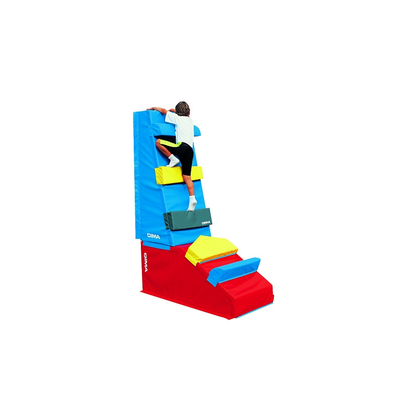 MUR D'ESCALADE EN MOUSSE POUR ENFANT - DIMASPORT