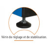 POTEAUX BADMINTON CLUB 26KG LA PAIRE - DIMASPORT