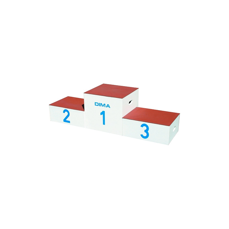 Podium 3 places/ plinths gigognes