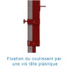 Poteaux hauteur telescopiques competitionla paire