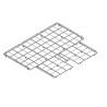 Caillebotis galvanise pour sautoir perche basic4.25x5.00x0.10m