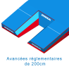 Matelas perche meeting monohousse7.00 x 5.00 x 0.80/0.50m