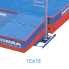 Matelas perche federal monohousse 7.50 x 5.50 x 0.80/0.50m