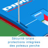 Matelas perche double entree international up & down monohousse 11.00 x 6.00 x 0.80/0.40m