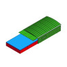 Garage sur roues fixes pour sautoir hauteur basic5.70x3.20m