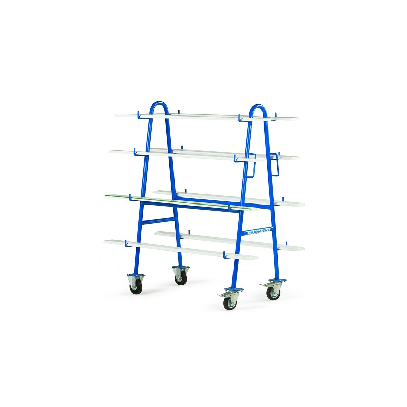 Chariot pour planchettes a plasticine