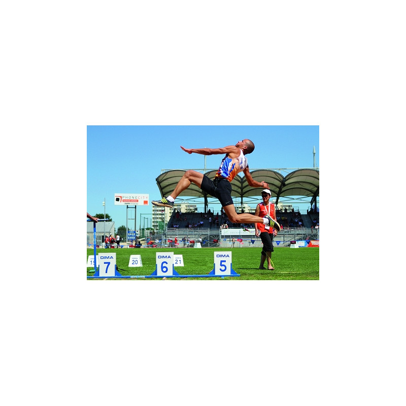Planche reperage en acier longueur/triple