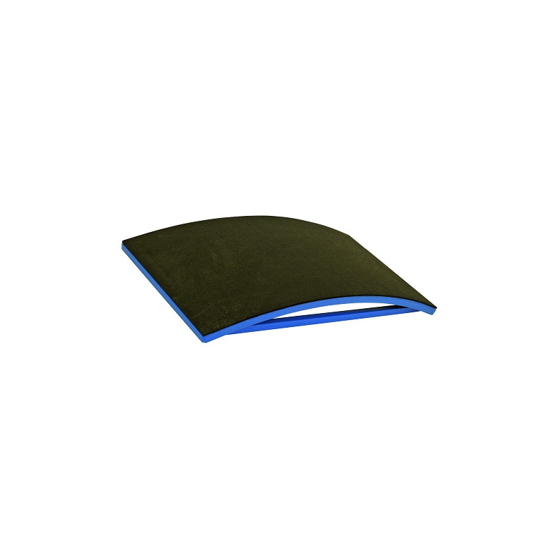 BANC D'IMPULSION ARRONDI EN ACIER 120x75x20cm - DIMASPORT