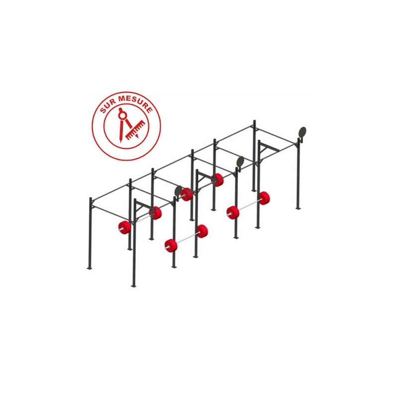 Cage, RIG de crosstraining / Crossfit sur mesure