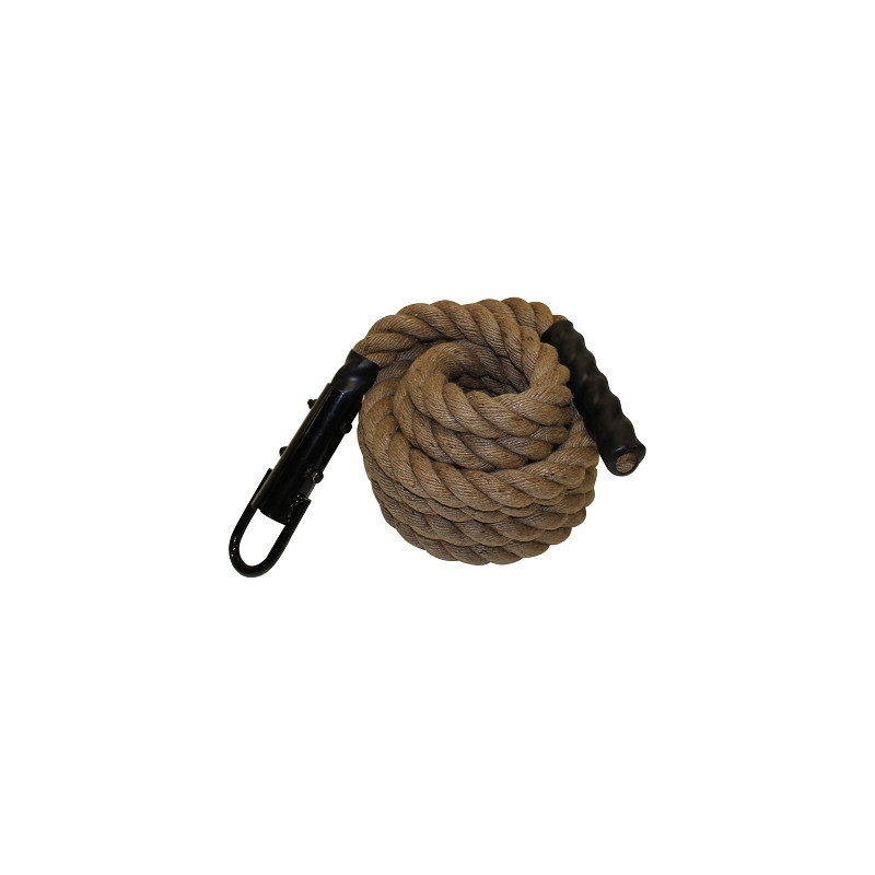 CORDE À GRIMPER AVEC CROCHET 6 MÈTRES -DIMASPORT