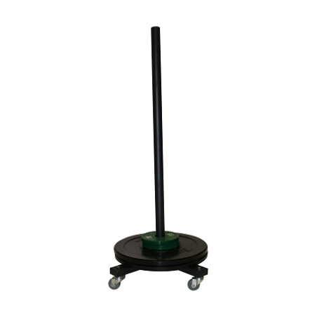 SUPPORT DE RANGEMENT DE DISQUE DE MUSCULATION SUR ROULETTE -DIMASPORT
