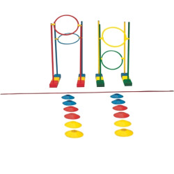 PARCOURS MOTEUR - PACK JEUX ET ENTRAÎNEMENTS SPORTIFS - DIMASPORT