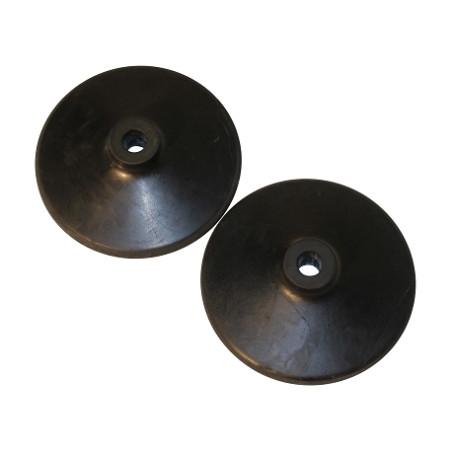 Socle caoutchouc 2kg pour jalons - la paire | Dimasport