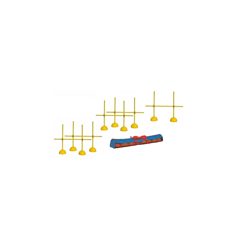 Haie multi-fonction avec socles a lesterlot de 5
