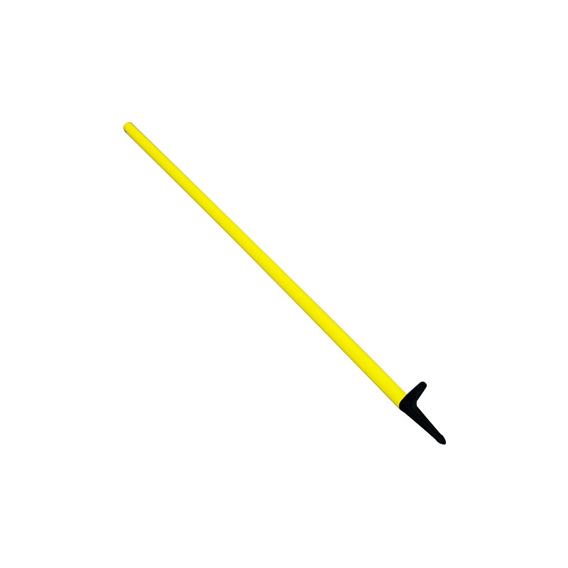 Jalon de slalom pointe plastique longueur 150cmlot de 12