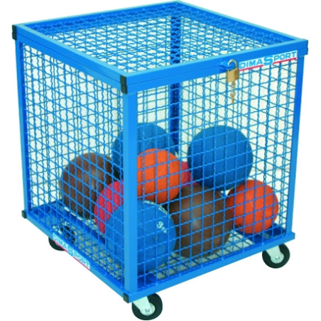CASIER DE RANGEMENT MOBILE SUR ROUES - EQUIPEMENT SPORTIF - DIMASPORT
