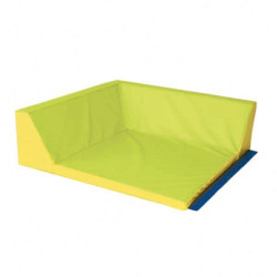 Tapis dossier d'angle quietude 96 x 96 x 30 cm