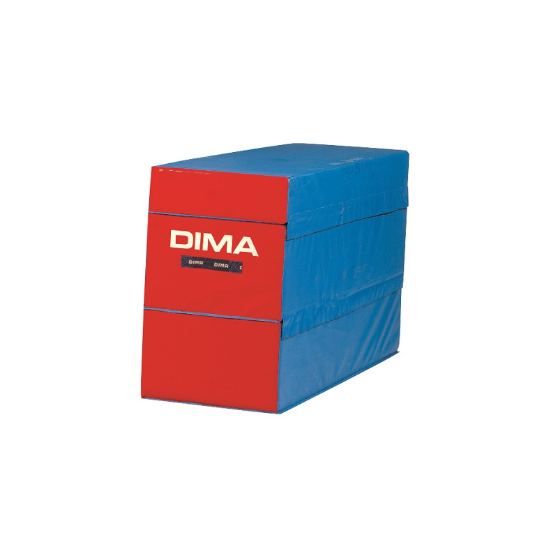 PLINTH DE GYMNASTIQUE EN MOUSSE 3 OU 4 ÉTAGES 160X60X100CM -DIMASPORT