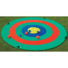 Cible diametre 150 cm et 6 balles velcro