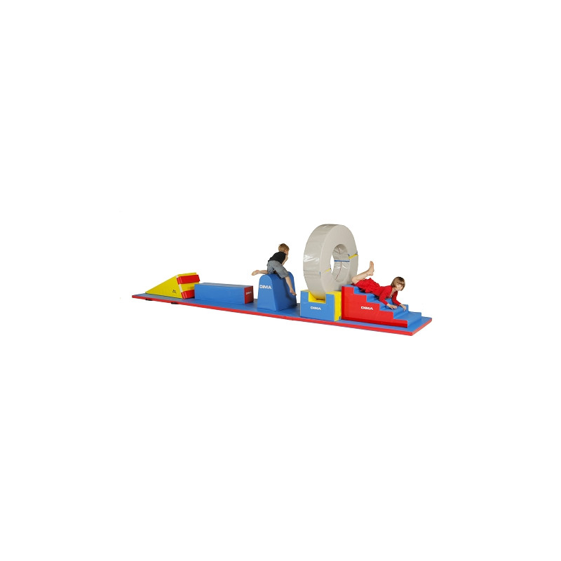 ZIG ZAG MOTOR SKILLS OBSTACLE COURSE CHILDREN 2/8 YEARS OLD - DIMAKID