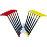 KIT UNIHOCKEYJEU DE 12 CROSSES ET 6 BALLES