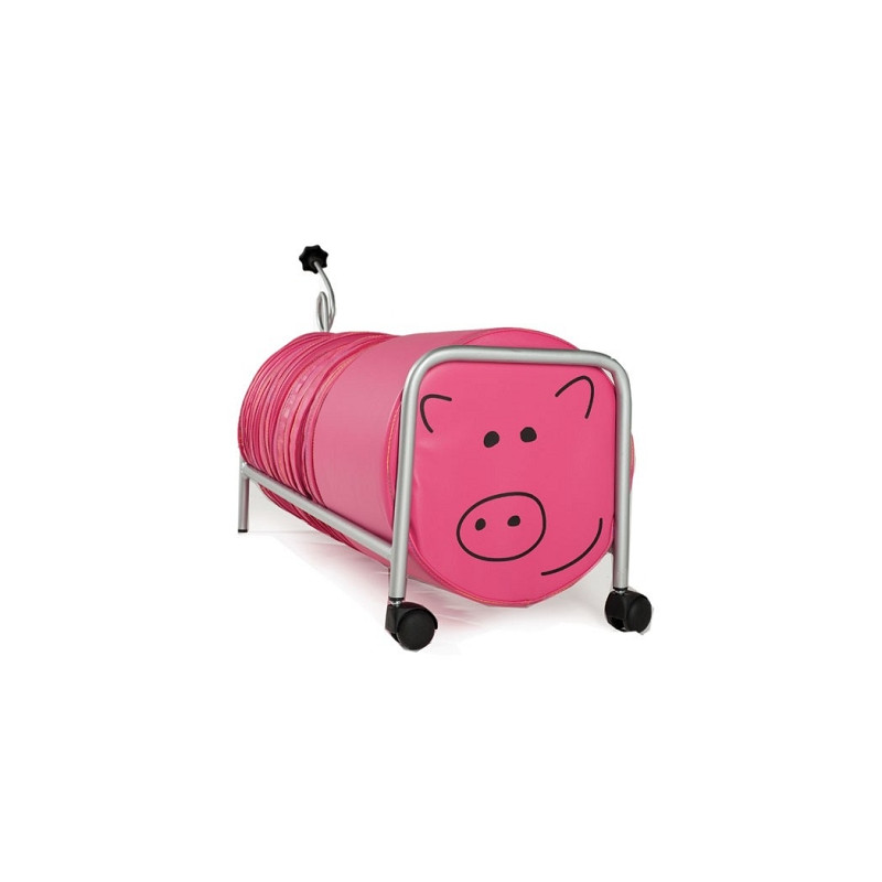 ENSEMBLE DE COUSSIN / POUF POUR ENFANTAVEC CHARIOT DE RANGEMENT
