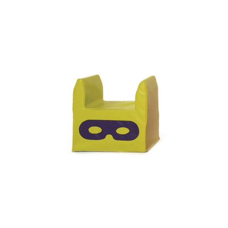 Pouf brigand 34 x 26 x 36 cm