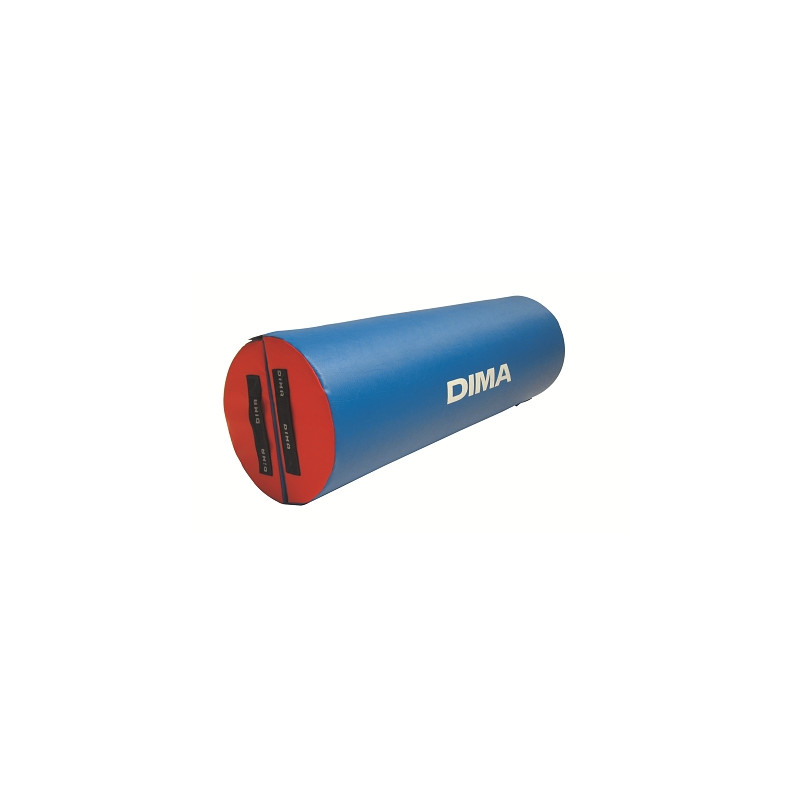 Module mousse pedagogym rond en 2 parties long.120cm x ø40cm
