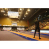 Piste de course surelevee avec butoir integre element de longueur 2.50m x largeur 1.22 m