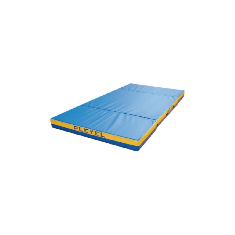 Matelas de reception repliable en 3 parties epaisseur 20cm pleyel gym