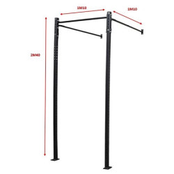 CAGE / RACK MURALE INDIVIDUELLE CROSS TRAINING / CROSSFIT - DIMASPORT
