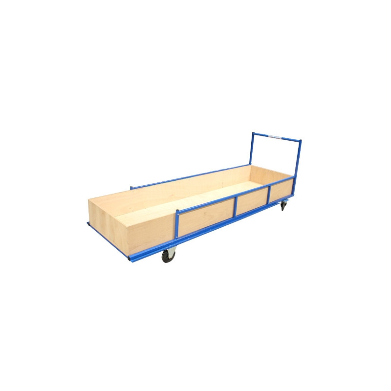 CHARIOT HAIES SCOLAIRE EPSAVEC COFFRE POUR RANGEMENT MATERIEL