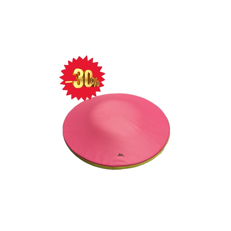 BON PLAN - TAPIS NENUPHAR DIAM.120 X H.10/5 CM - FRAMBOISE