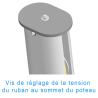POTEAUX SAUT A LA PERCHE REPLIABLES -CERTIFIÉS WA |DIMASPORT