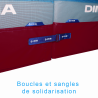 Matelas perche modulaire concept iv 9.50 x 6.20 x 0.87/0.37m