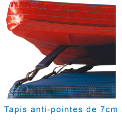 Matelas perche grand championnat monohousse confort plus 10.00 x 7.00 x 0.87/0.47m