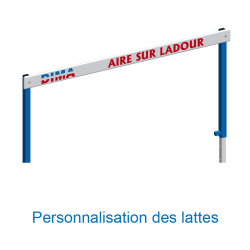 Haie internationale aluminium peinte