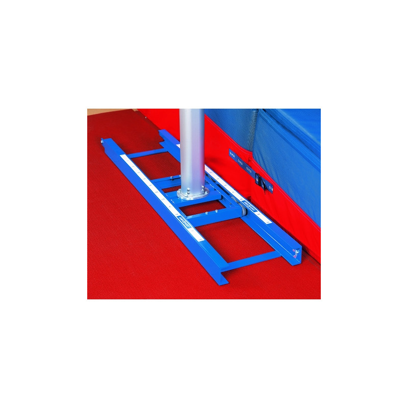 Rails classiques pour poteaux perche avec chariots a fixer - largeur 350mmla paire