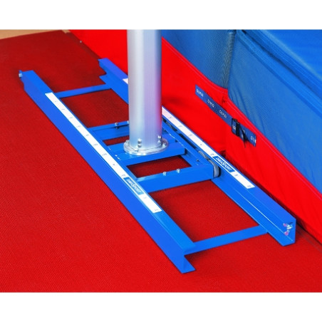 Rails classiques pour poteaux perche avec chariots a fixer - largeur 350mmla paire