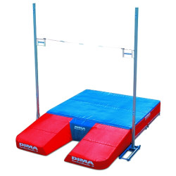 Matelas perche reversible avec caillebotis7.00 x 5.00 x 0.80/0.50m