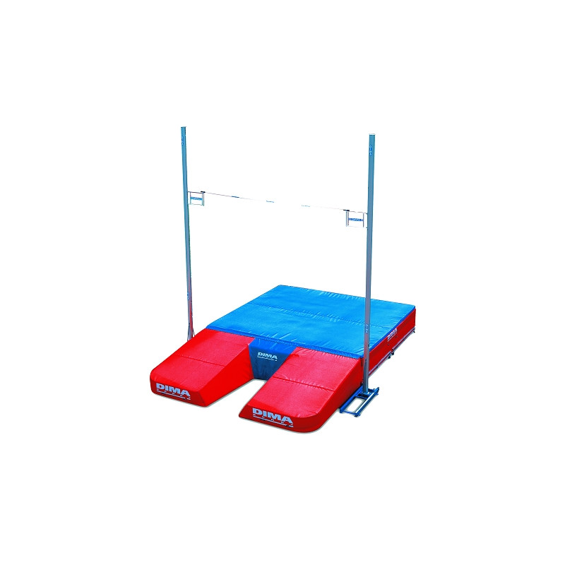 Matelas perche reversible avec caillebotis7.00 x 5.00 x 0.80/0.50m