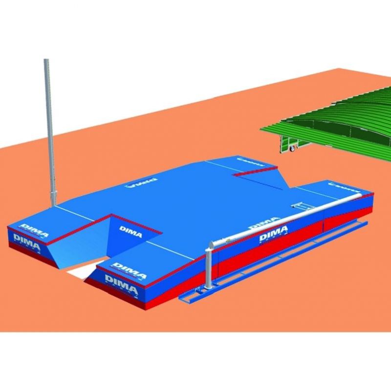 RAIL ACIER A FIXER OU ENCASTRER AVEC CHARIOT SUR MESURE | DIMASPORT